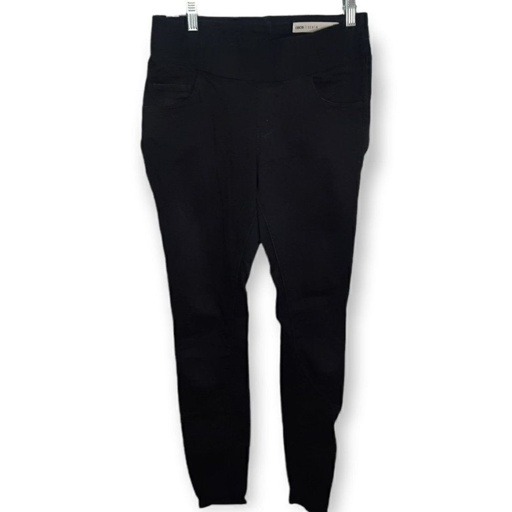 ASOS Denim Pull On Black Jegging sz US 4